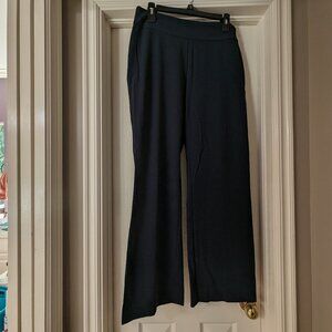 3/$23 Roz & Ali Dress Pant Size 10 Navy pull-on boot cut